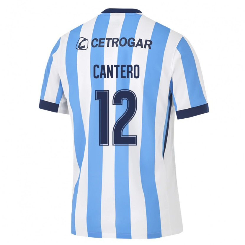 Danxen Homem Camisola Milton Cantero #12 Azul Claro Branco Preto Principal 2026/27 Camisa