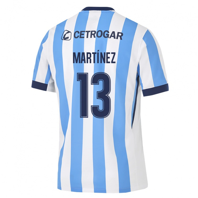 Danxen Homem Camisola Mateo Martínez #13 Azul Claro Branco Preto Principal 2026/27 Camisa