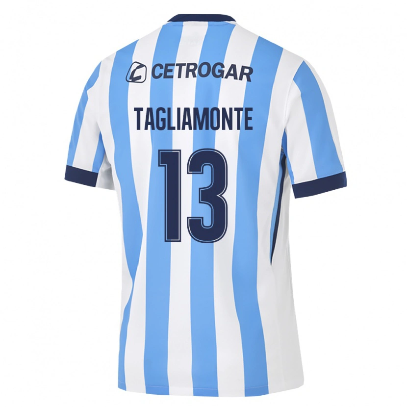 Danxen Homem Camisola Matias Tagliamonte #13 Azul Claro Branco Preto Principal 2026/27 Camisa