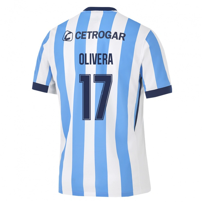 Danxen Homem Camisola Nazareno Olivera #17 Azul Claro Branco Preto Principal 2026/27 Camisa