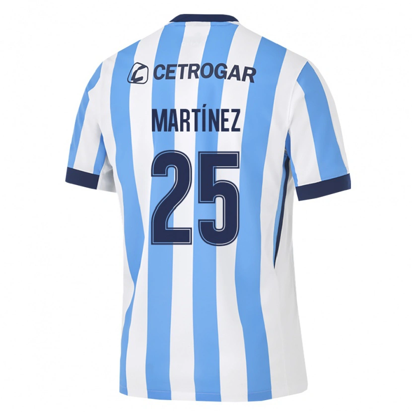 Danxen Homem Camisola Ailén Martínez #25 Azul Claro Branco Preto Principal 2026/27 Camisa