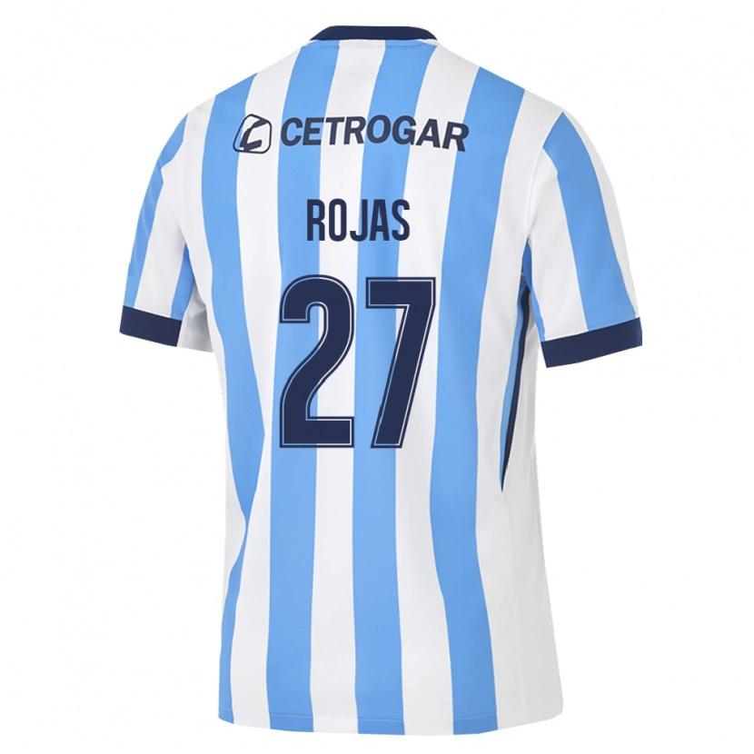 Danxen Homem Camisola Gabriel Rojas #27 Azul Claro Branco Preto Principal 2026/27 Camisa