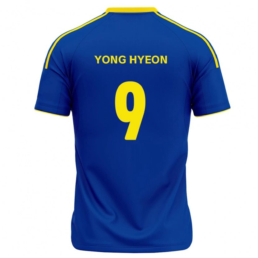 Danxen Homem Camisola Yong-Hyeon Yi #9 Azul Real Amarelo Principal 2026/27 Camisa