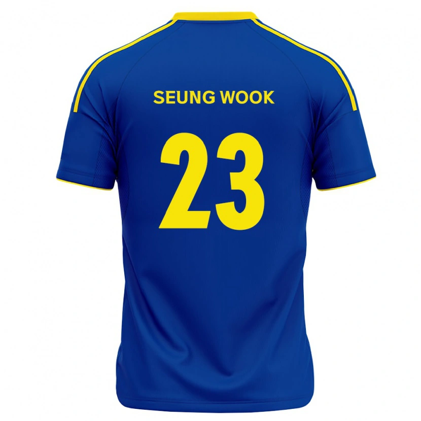 Danxen Homem Camisola Seung-Wook Seo #23 Azul Real Amarelo Principal 2026/27 Camisa