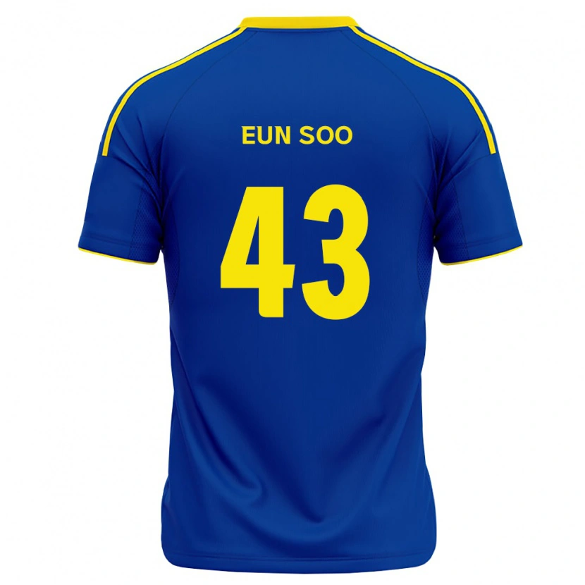 Danxen Homem Camisola Eun-Soo Choi #43 Azul Real Amarelo Principal 2026/27 Camisa