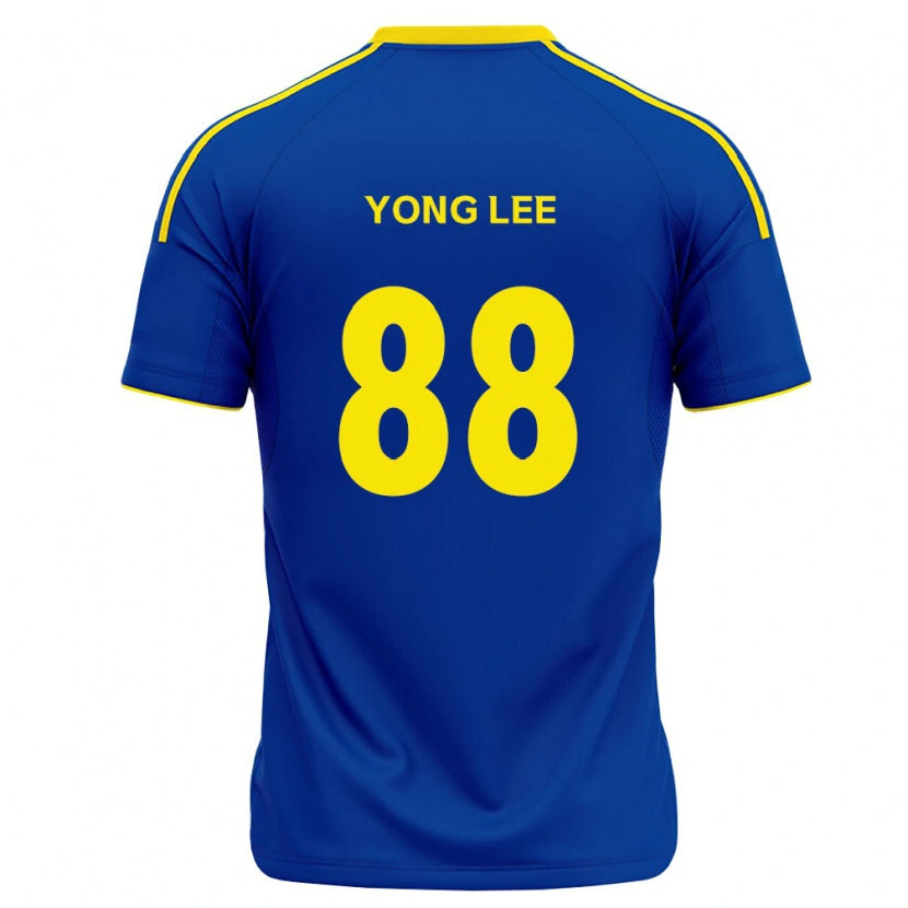 Danxen Homem Camisola Yong Lee #88 Azul Real Amarelo Principal 2026/27 Camisa
