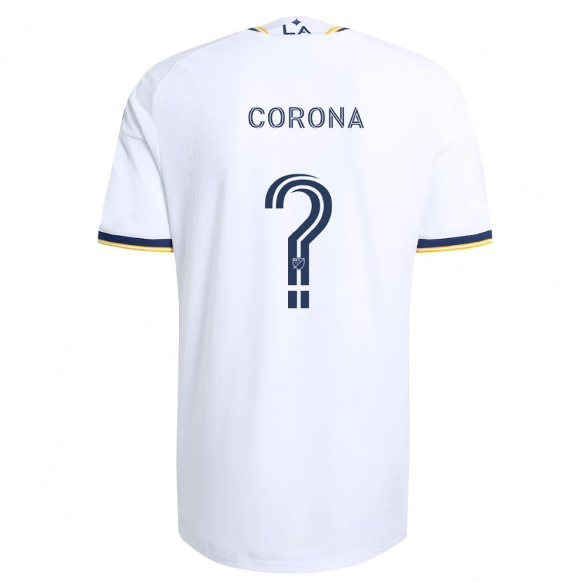 Danxen Homem Camisola Javier Corona #0 Azul E Branco Principal 2026/27 Camisa