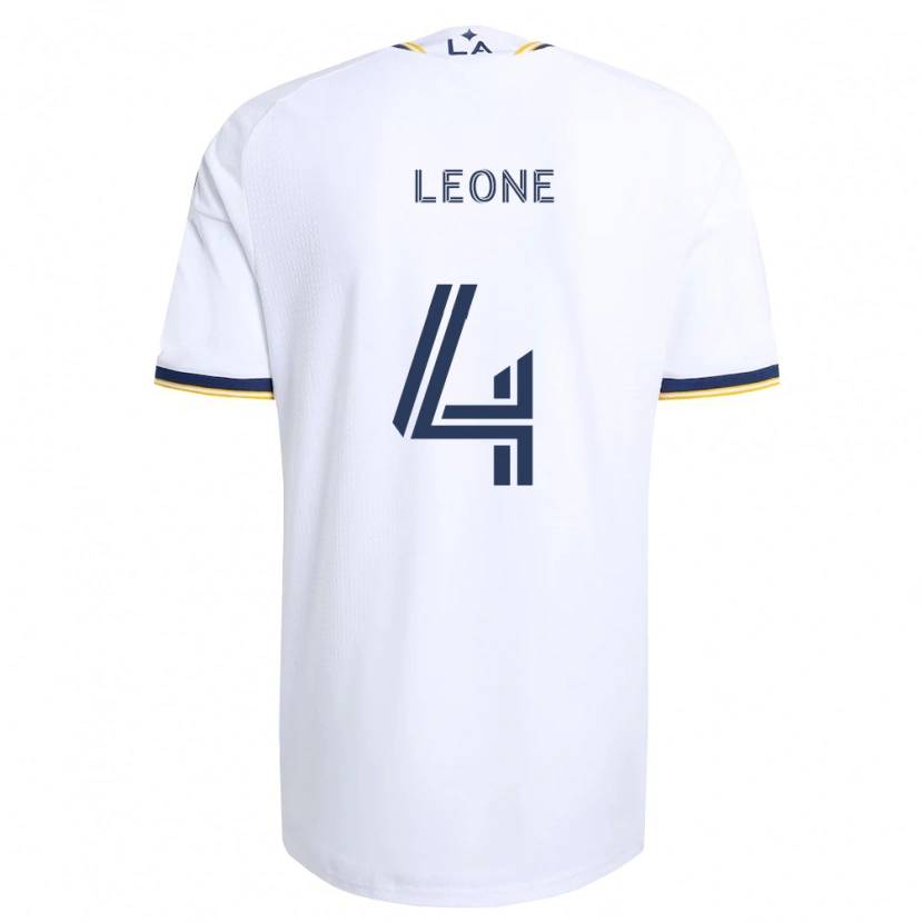 Danxen Homem Camisola Matthew Leone #4 Azul E Branco Principal 2026/27 Camisa