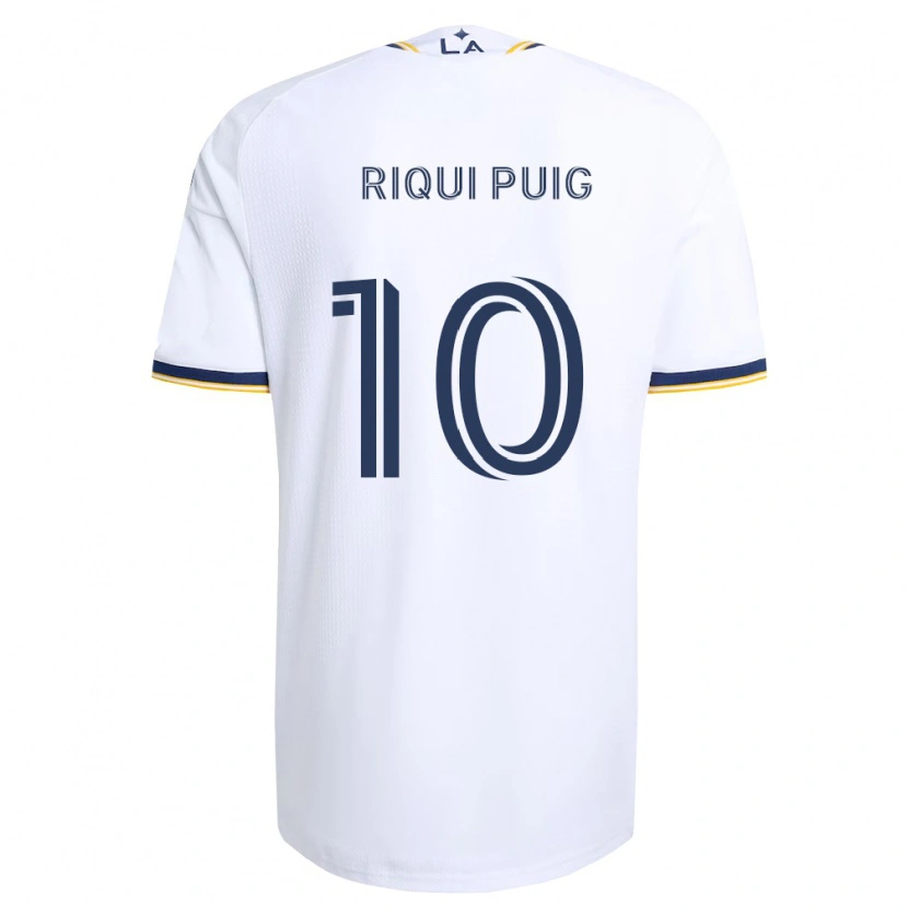 Danxen Homem Camisola Riqui Puig #10 Azul E Branco Principal 2026/27 Camisa