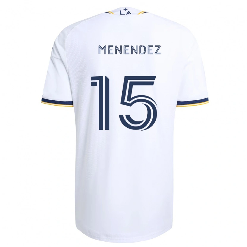 Danxen Homem Camisola Alexsander Menendez #15 Azul E Branco Principal 2026/27 Camisa