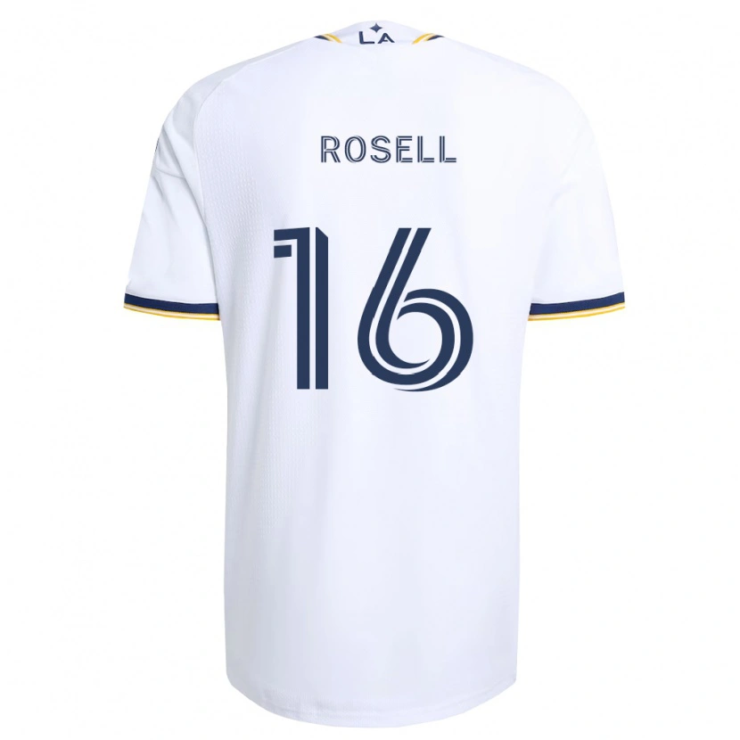 Danxen Homem Camisola Uri Rosell #16 Azul E Branco Principal 2026/27 Camisa