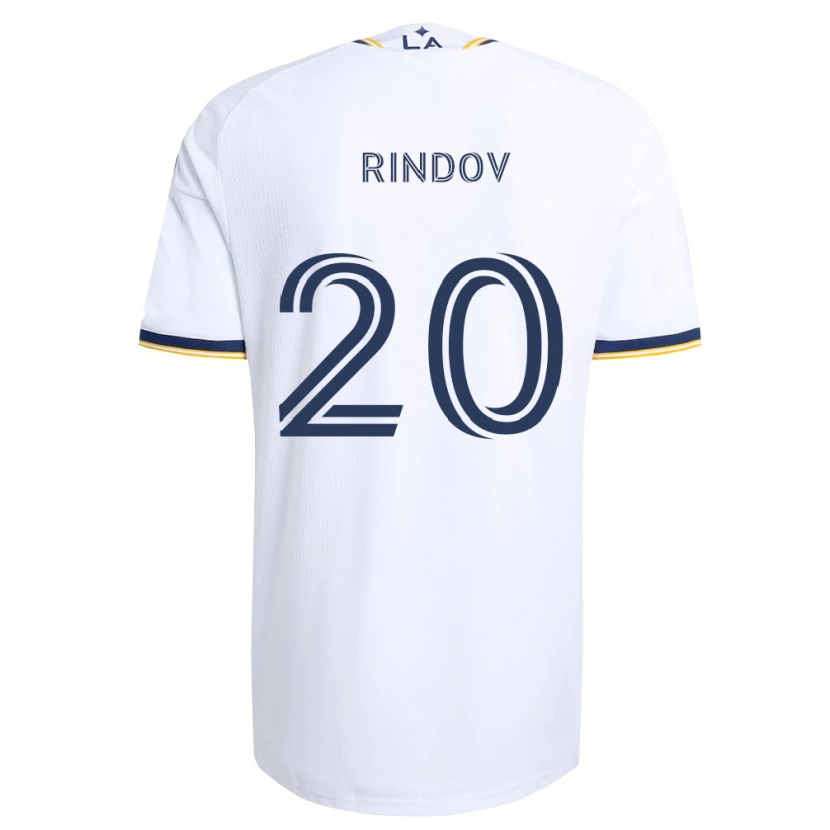 Danxen Homem Camisola Chris Rindov #20 Azul E Branco Principal 2026/27 Camisa