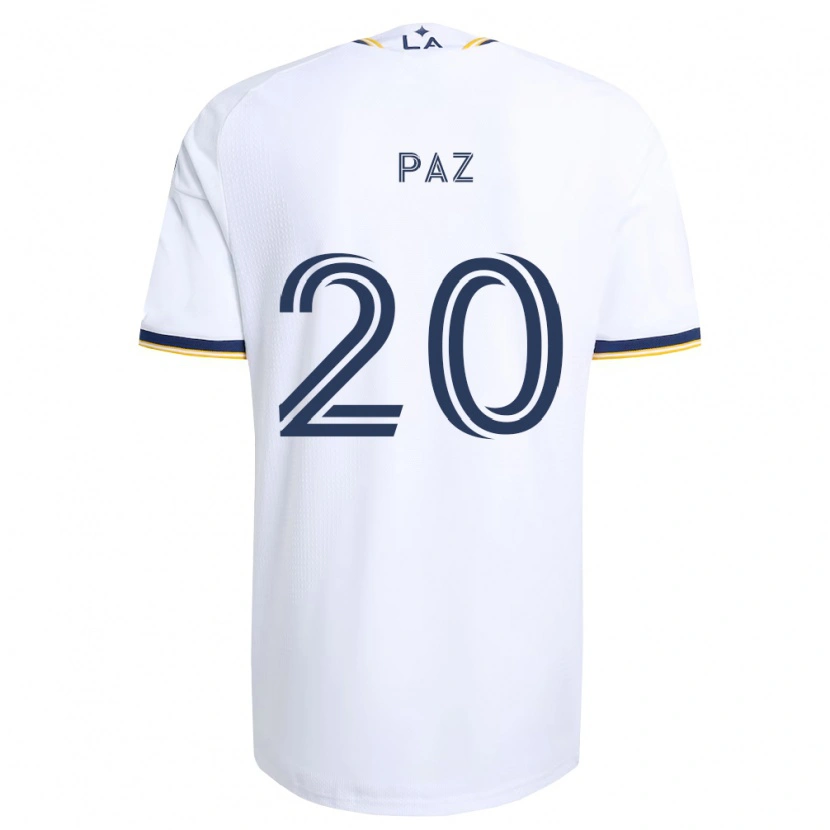 Danxen Homem Camisola Jaiden Paz #20 Azul E Branco Principal 2026/27 Camisa