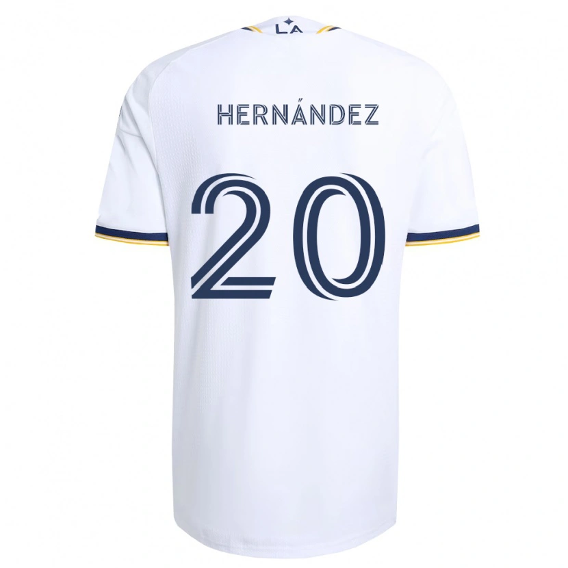 Danxen Homem Camisola Roberto Hernández #20 Azul E Branco Principal 2026/27 Camisa