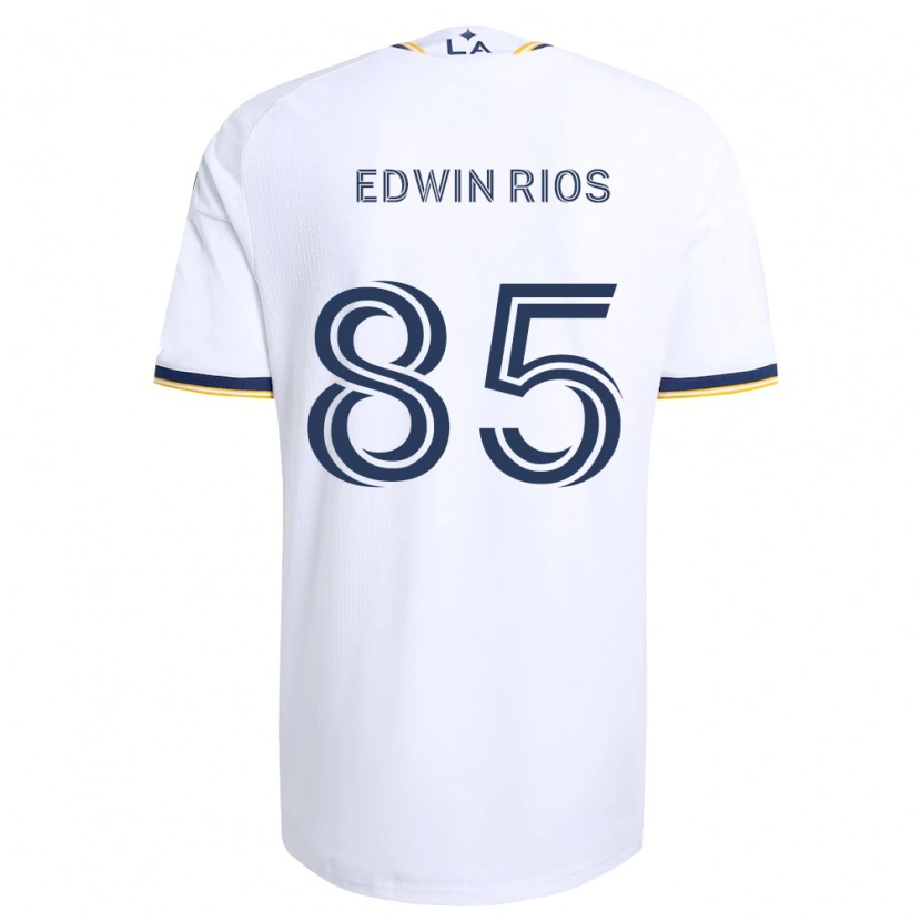 Danxen Homem Camisola Edwin Ríos #85 Azul E Branco Principal 2026/27 Camisa