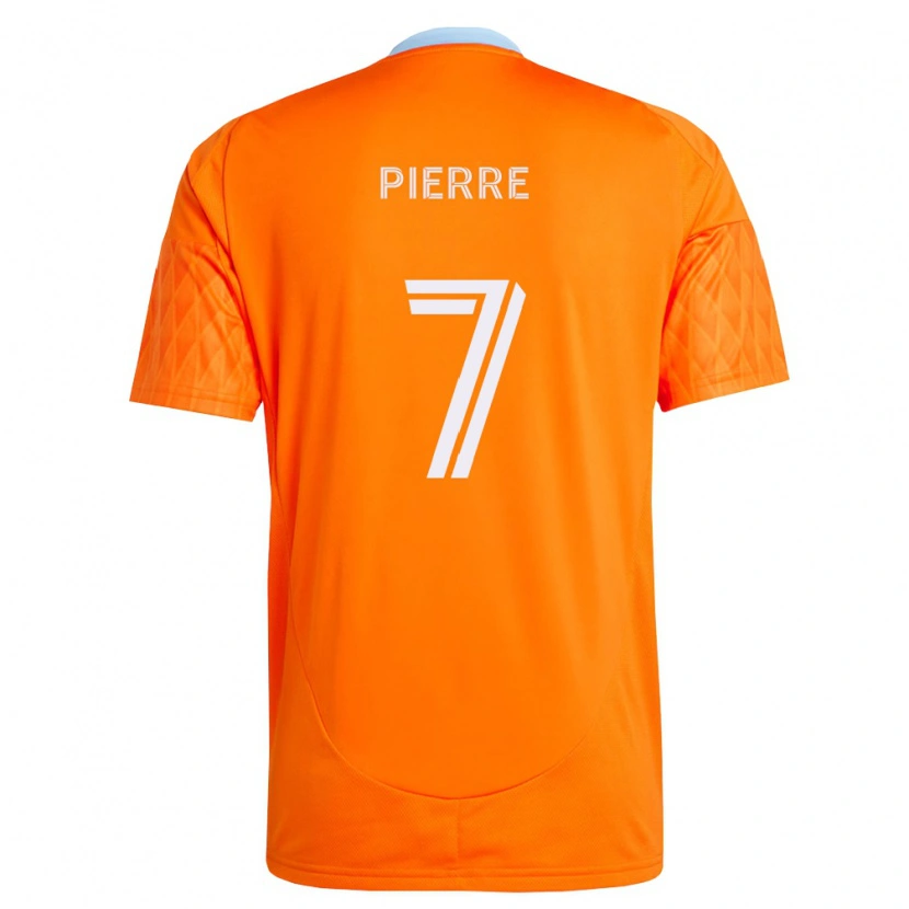 Danxen Homem Camisola Kenzynton Pierre #7 Laranja Branco Principal 2026/27 Camisa