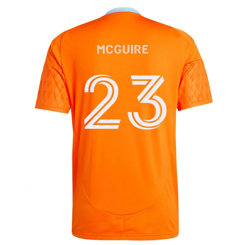 Danxen Homem Camisola Duncan Mcguire #23 Laranja Branco Principal 2026/27 Camisa