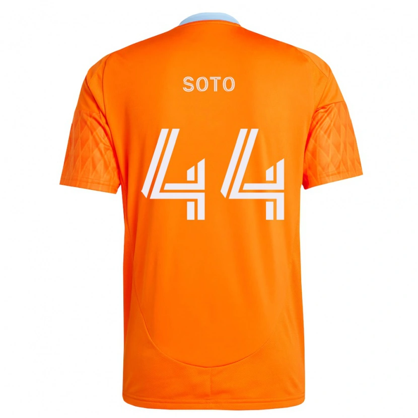 Danxen Homem Camisola Ezekiel Soto #44 Laranja Branco Principal 2026/27 Camisa