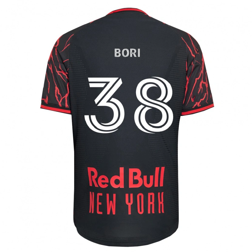 Danxen Homem Camisola Jason Bori #38 Vermelho Preto Branco Principal 2026/27 Camisa