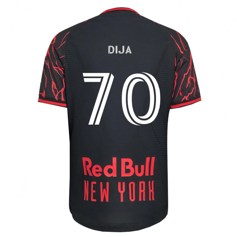 Danxen Homem Camisola Dija #70 Vermelho Preto Branco Principal 2026/27 Camisa