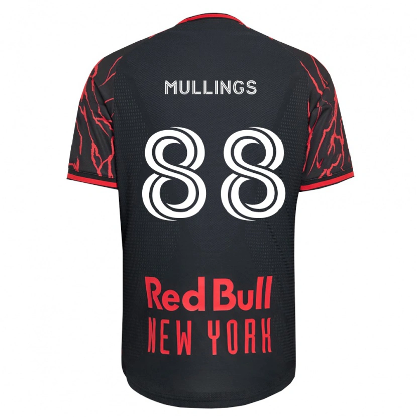 Danxen Homem Camisola O'vonte Mullings #88 Vermelho Preto Branco Principal 2026/27 Camisa
