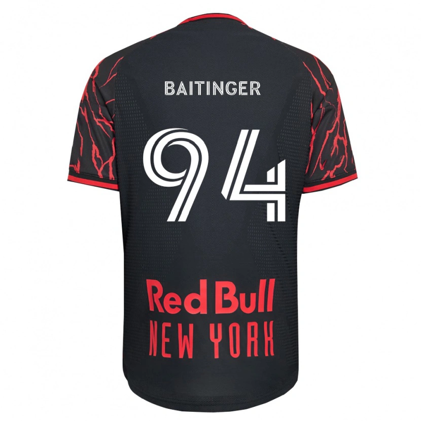 Danxen Homem Camisola Sean Baitinger #94 Vermelho Preto Branco Principal 2026/27 Camisa