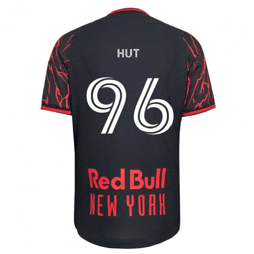 Danxen Homem Camisola Tomas Hut #96 Vermelho Preto Branco Principal 2026/27 Camisa