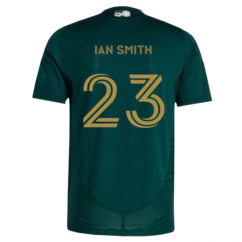 Danxen Homem Camisola Ian Smith #23 Verde Escuro Marrom Principal 2026/27 Camisa
