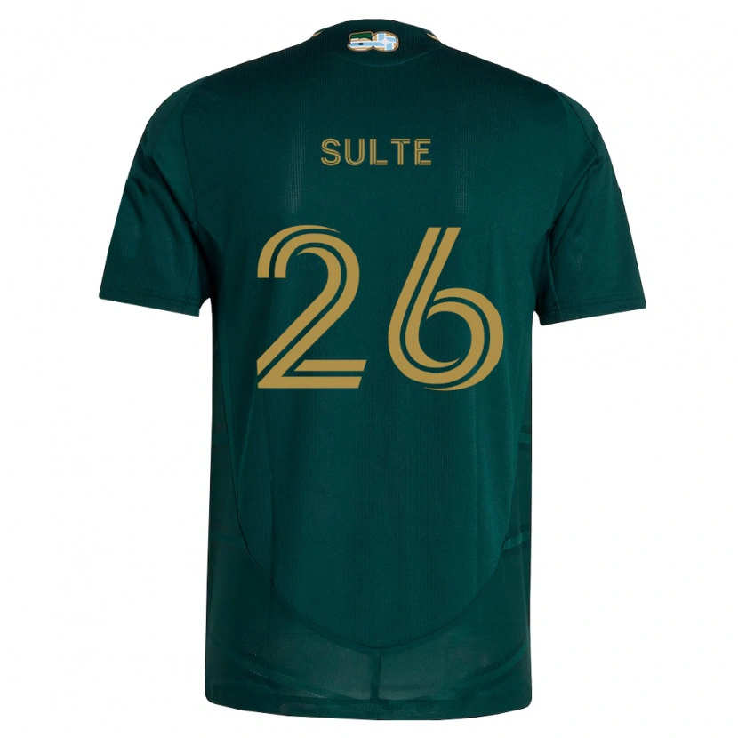 Danxen Homem Camisola Hunter Sulte #26 Verde Escuro Marrom Principal 2026/27 Camisa