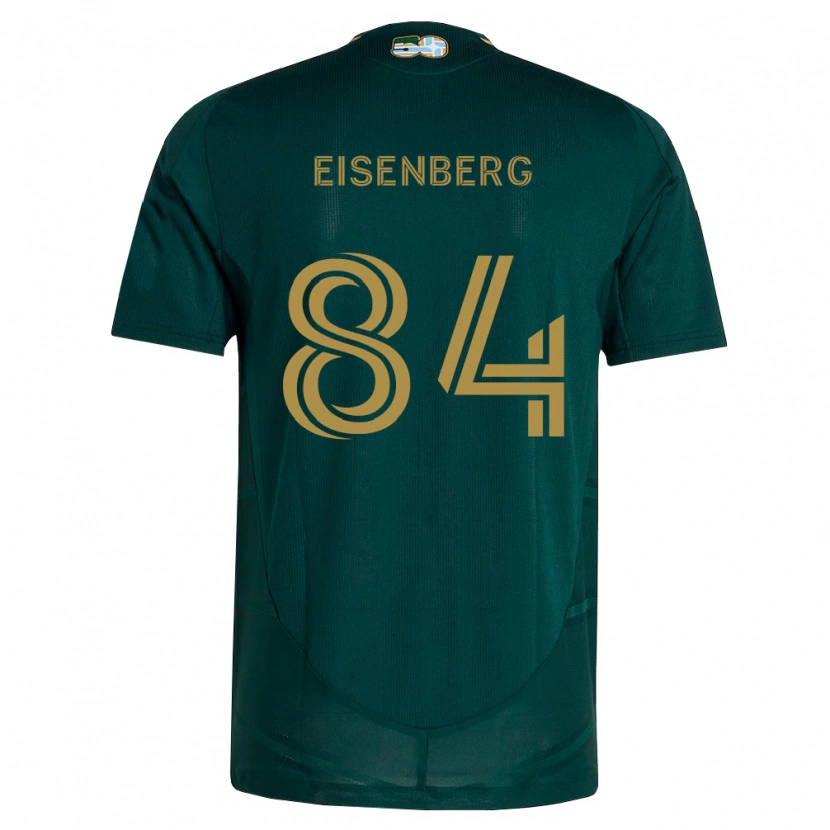 Danxen Homem Camisola Max Eisenberg #84 Verde Escuro Marrom Principal 2026/27 Camisa