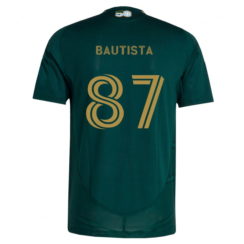 Danxen Homem Camisola Ricardo Bautista #87 Verde Escuro Marrom Principal 2026/27 Camisa