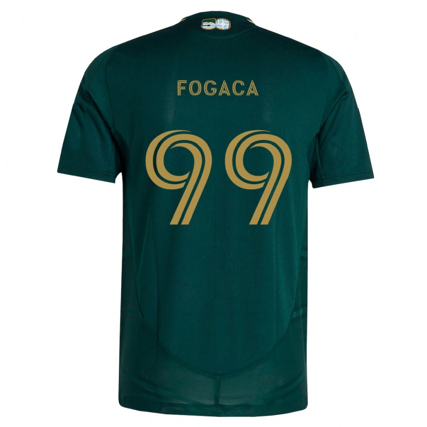 Danxen Homem Camisola Nathan Fogaça #99 Verde Escuro Marrom Principal 2026/27 Camisa