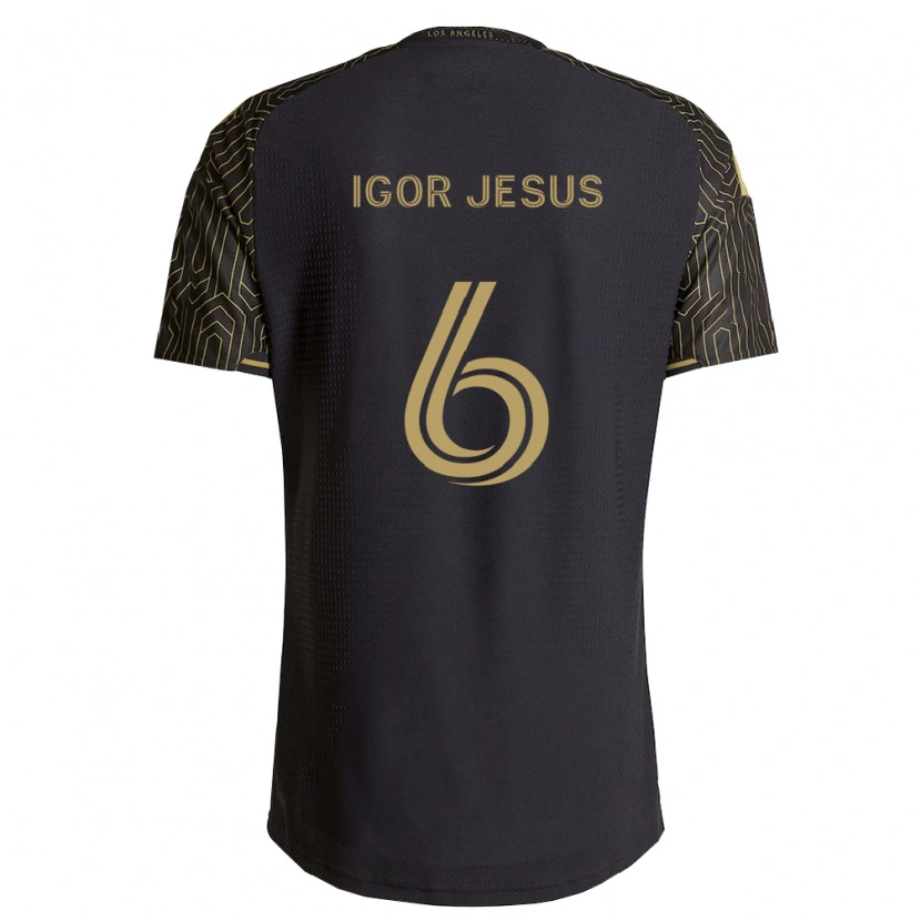Danxen Homem Camisola Igor Jesus #6 Marrom Preto Principal 2026/27 Camisa