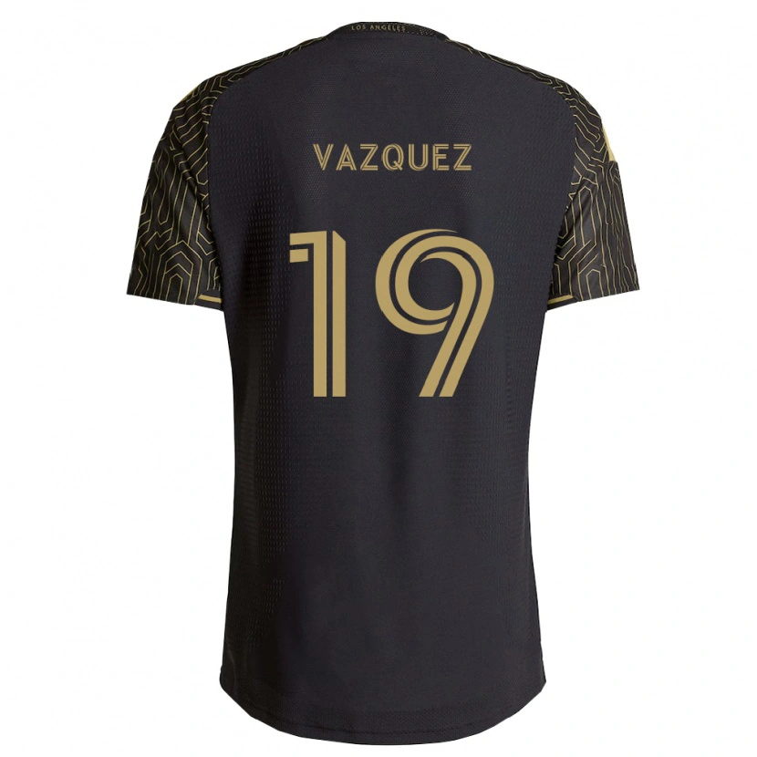 Danxen Homem Camisola Favian Vazquez #19 Marrom Preto Principal 2026/27 Camisa