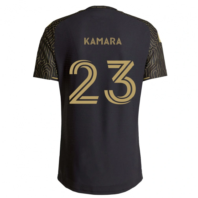 Danxen Homem Camisola Kei Kamara #23 Marrom Preto Principal 2026/27 Camisa