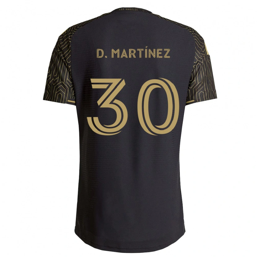 Danxen Homem Camisola David Martínez #30 Marrom Preto Principal 2026/27 Camisa