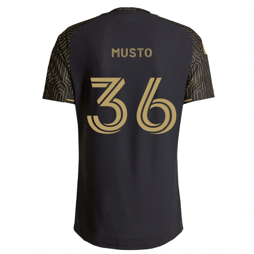 Danxen Homem Camisola Tommy Musto #36 Marrom Preto Principal 2026/27 Camisa