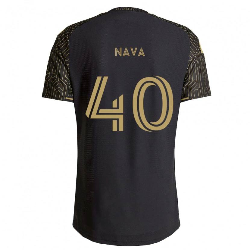 Danxen Homem Camisola Sebastian Nava #40 Marrom Preto Principal 2026/27 Camisa