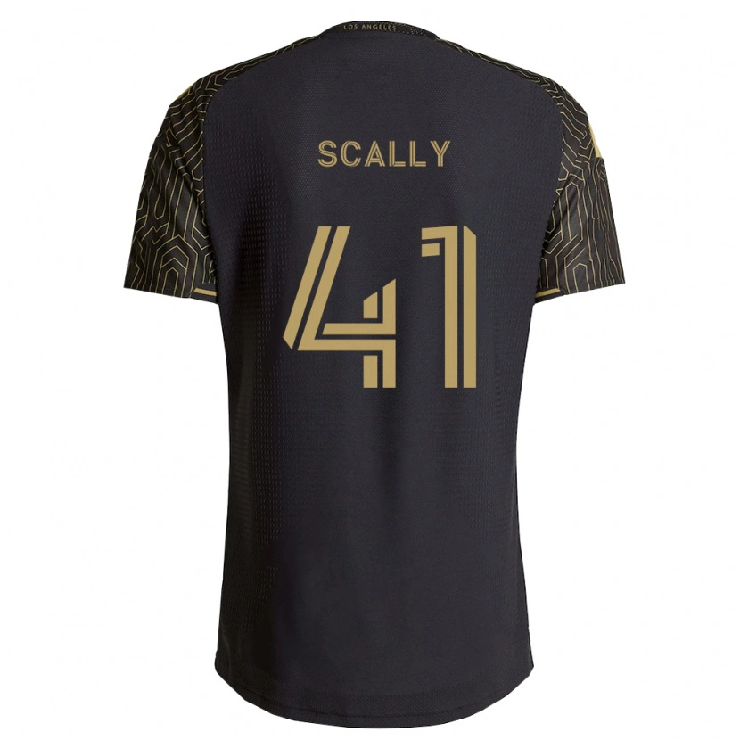 Danxen Homem Camisola Ethan Scally #41 Marrom Preto Principal 2026/27 Camisa