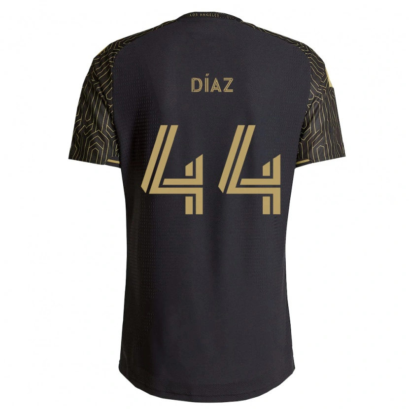 Danxen Homem Camisola Carlos Díaz #44 Marrom Preto Principal 2026/27 Camisa