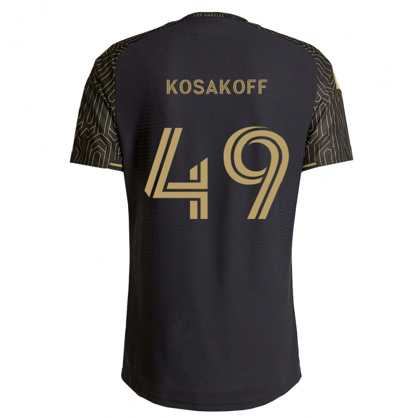 Danxen Homem Camisola Charlie Kosakoff #49 Marrom Preto Principal 2026/27 Camisa