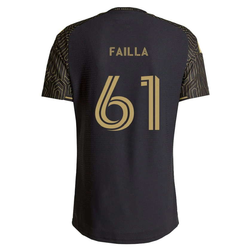 Danxen Homem Camisola Benjamín Failla #61 Marrom Preto Principal 2026/27 Camisa