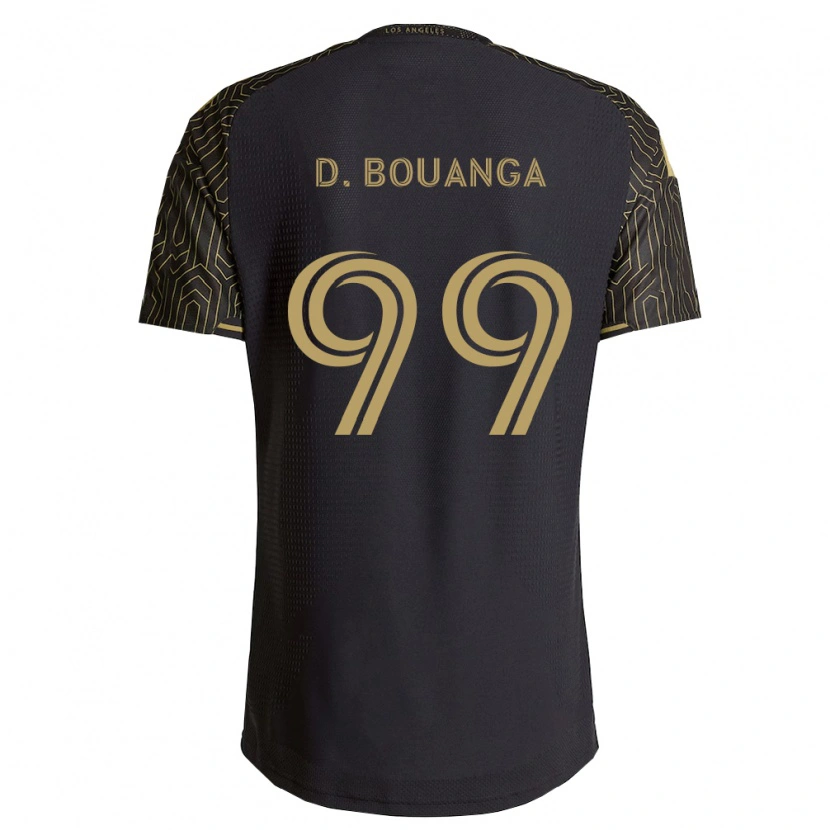 Danxen Homem Camisola Denis Bouanga #99 Marrom Preto Principal 2026/27 Camisa