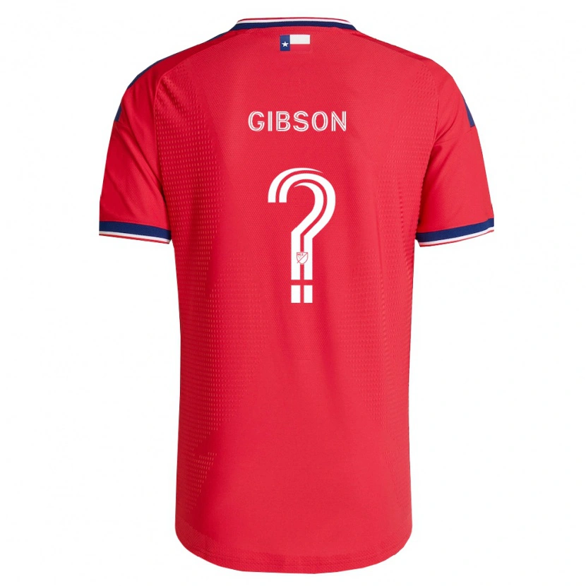 Danxen Homem Camisola Jonah Gibson #0 Vermelho Azul Branco Principal 2026/27 Camisa