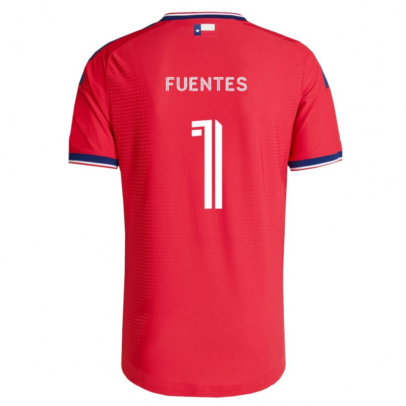 Danxen Homem Camisola Eliezer Fuentes #1 Vermelho Azul Branco Principal 2026/27 Camisa