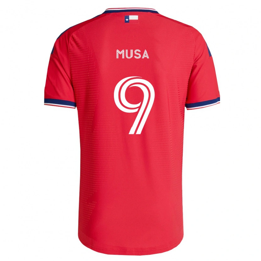 Danxen Homem Camisola Petar Musa #9 Vermelho Azul Branco Principal 2026/27 Camisa
