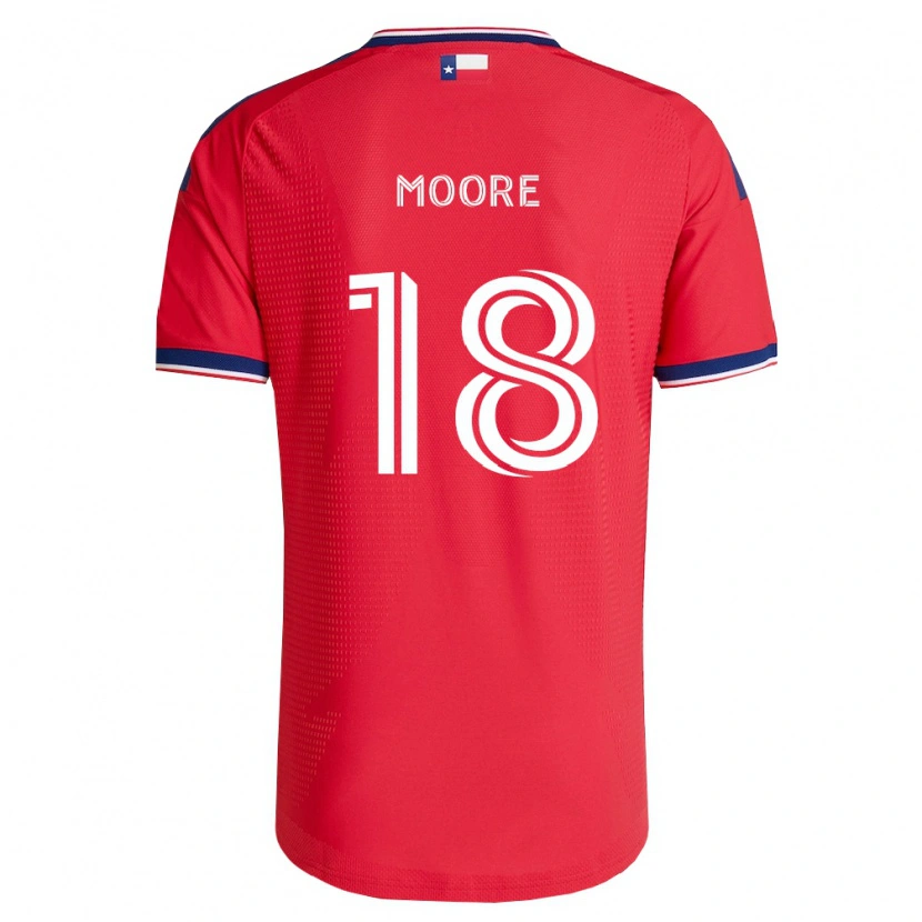 Danxen Homem Camisola Shaq Moore #18 Vermelho Azul Branco Principal 2026/27 Camisa