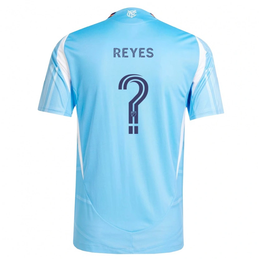 Danxen Homem Camisola Andrew Reyes #0 Azul Celeste Branco Principal 2026/27 Camisa