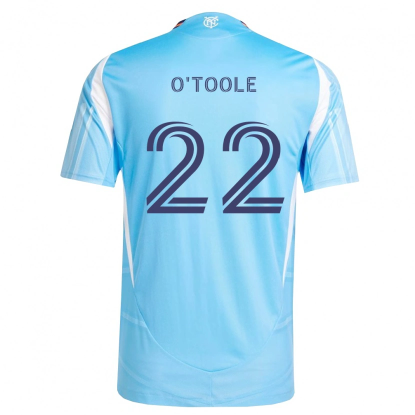 Danxen Homem Camisola Kevin O'toole #22 Azul Celeste Branco Principal 2026/27 Camisa