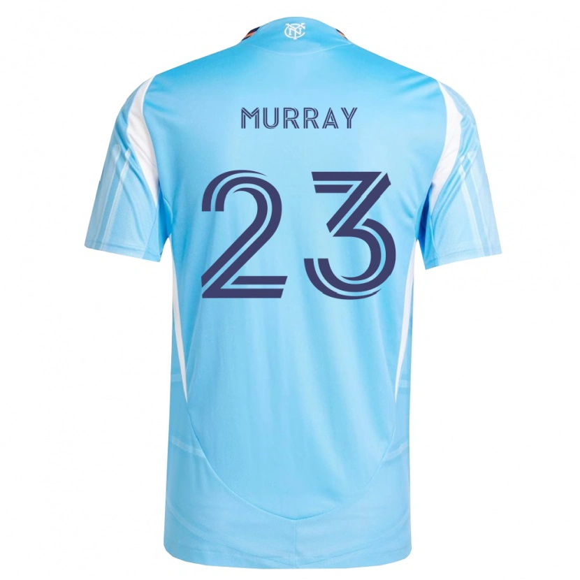 Danxen Homem Camisola Max Murray #23 Azul Celeste Branco Principal 2026/27 Camisa